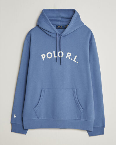 Polo Ralph Lauren Cotton Chest Logo Hood Carson Blue