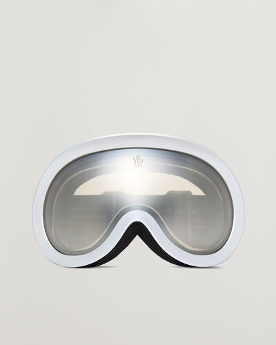 Moncler Lunettes Snowray Ski Googles Shiny Silver
