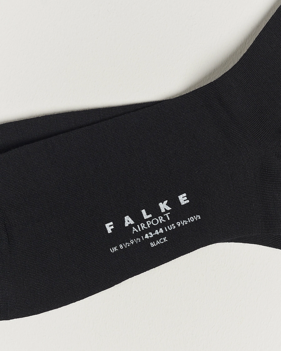Homme | Falke | Falke | Airport Socks Black