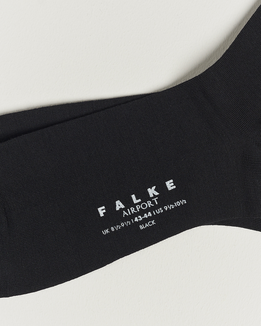 Homme | Sous-Vêtements Et Chaussettes | Falke | Airport Socks Black