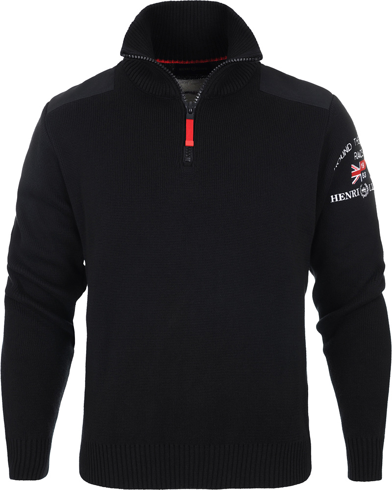 Homme | Pulls Et Tricots | Henri-Lloyd | Henri Lloyd Round The World Zip Black