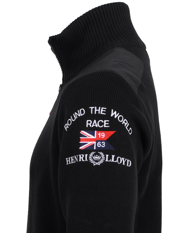 Homme | Pulls Et Tricots | Henri-Lloyd | Henri Lloyd Round The World Zip Black