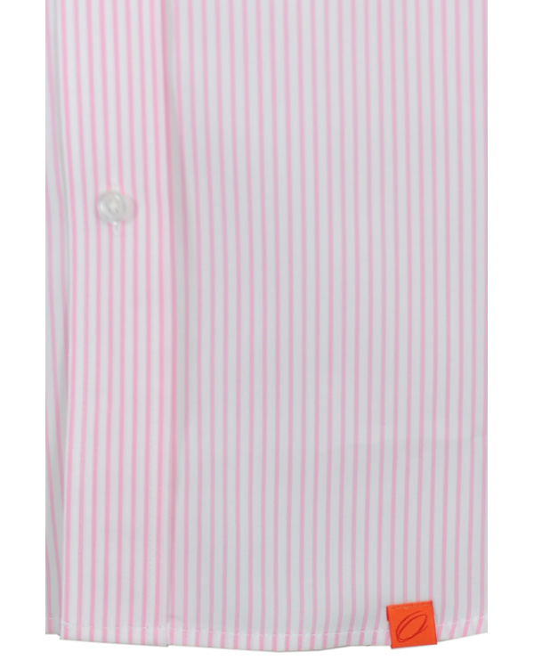 Homme | Chemises | Oscar of Sweden | Slim Fit Skjorta Randig Rosa