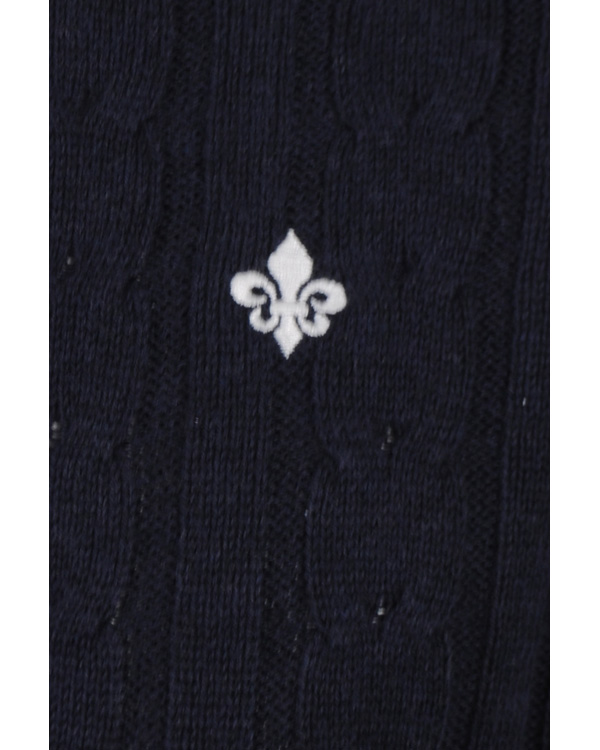 Homme | Pulls Et Tricots | Morris | Biarritz Cable Pullover Navy