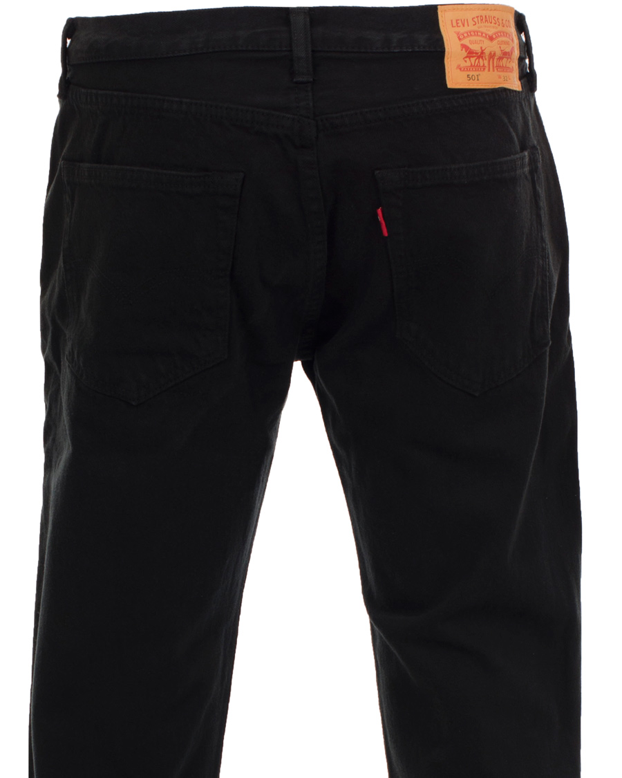 Homme | Jeans | Levi's | Levis 501 Button Fly Jeans Black