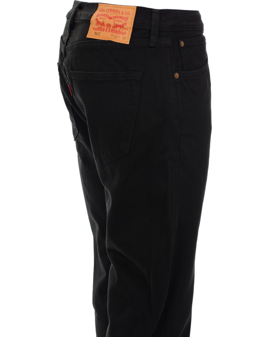 Homme | Jeans | Levi's | Levis 501 Button Fly Jeans Black
