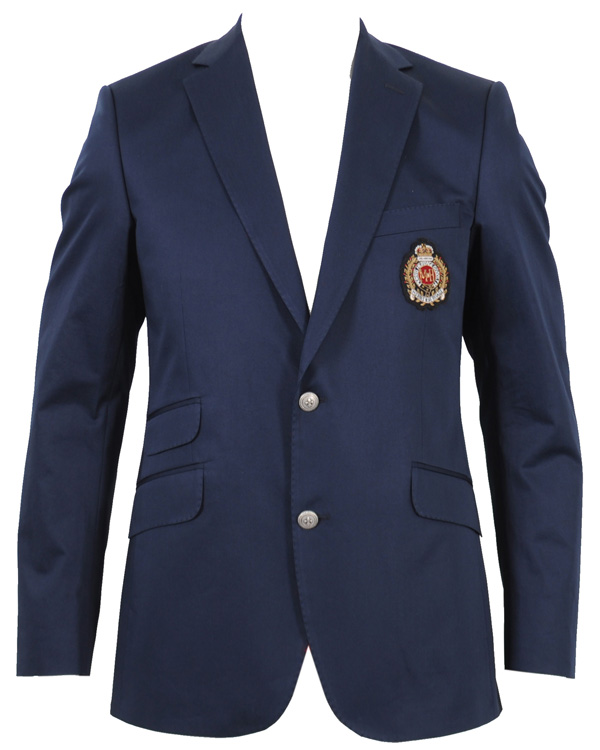 Homme | Blazers | Morris | Alister Cotton Navy
