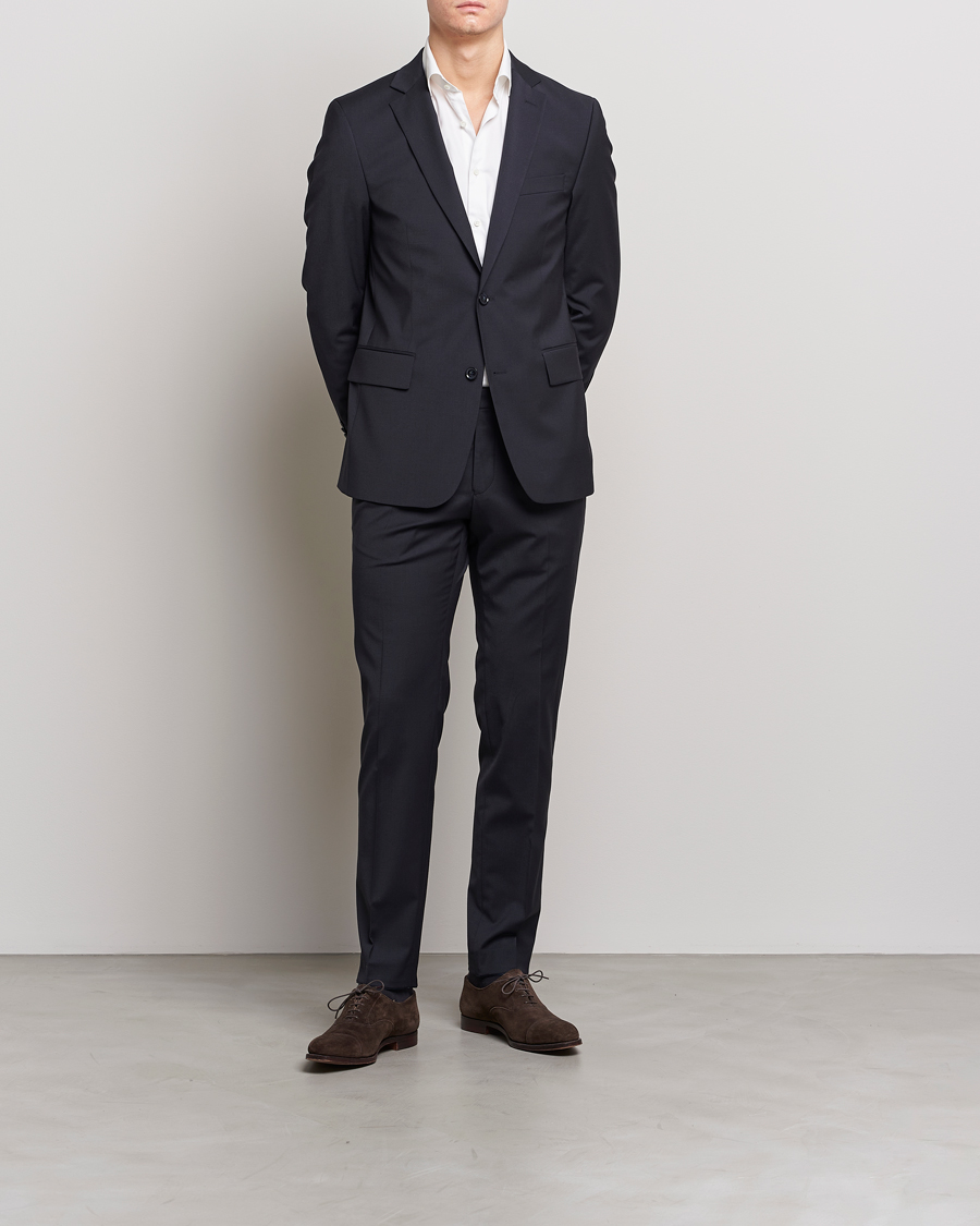 Homme | Pantalons | Oscar Jacobson | Dave Trousers Navy