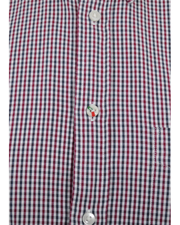 Homme | Chemises | Boomerang | Kjell Gingham Oxford Shirt Beetroot