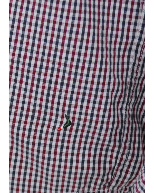 Homme | Chemises | Boomerang | Kjell Gingham Oxford Shirt Beetroot