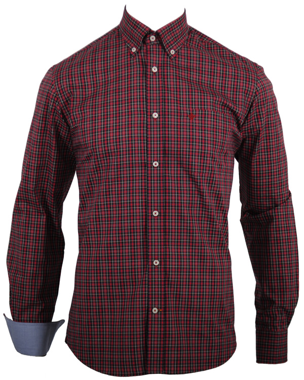 Homme | Chemises | Morris | Douglas Shirt Red