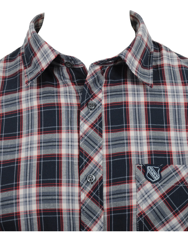 Homme | Chemises | Replay | M4742 Shirt Blue Red