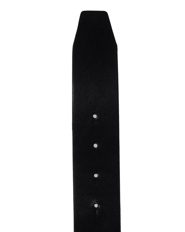 Homme | Tiger of Sweden Leather Logo Belt Black | Tiger of Sweden | Leather Logo Belt Black
