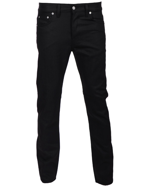 Homme | Pantalons | Filippa K | Samuel Black Denim Jeans Raw Black