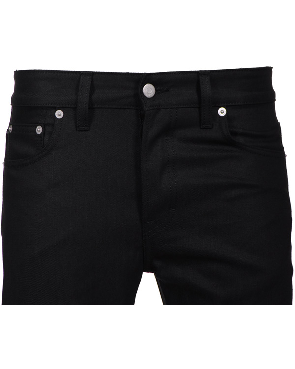 Homme | Pantalons | Filippa K | Samuel Black Denim Jeans Raw Black