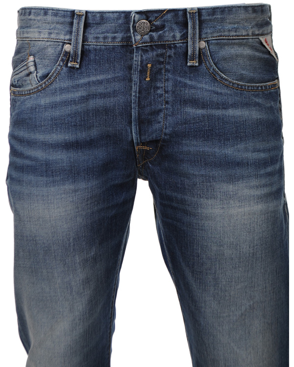 Homme | Pantalons | Replay | Waitom M983 Jeans Flat Finish Denim