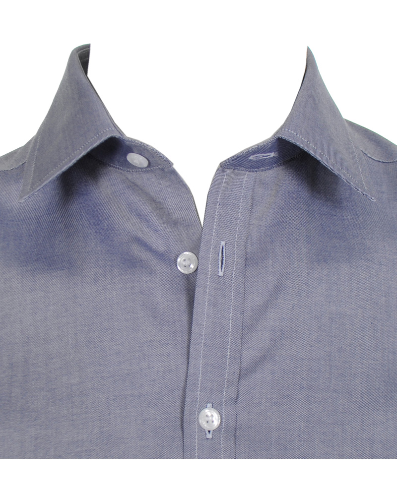 Homme | Chemises | Tiger of Sweden | Pelle Shirt Grey Blue