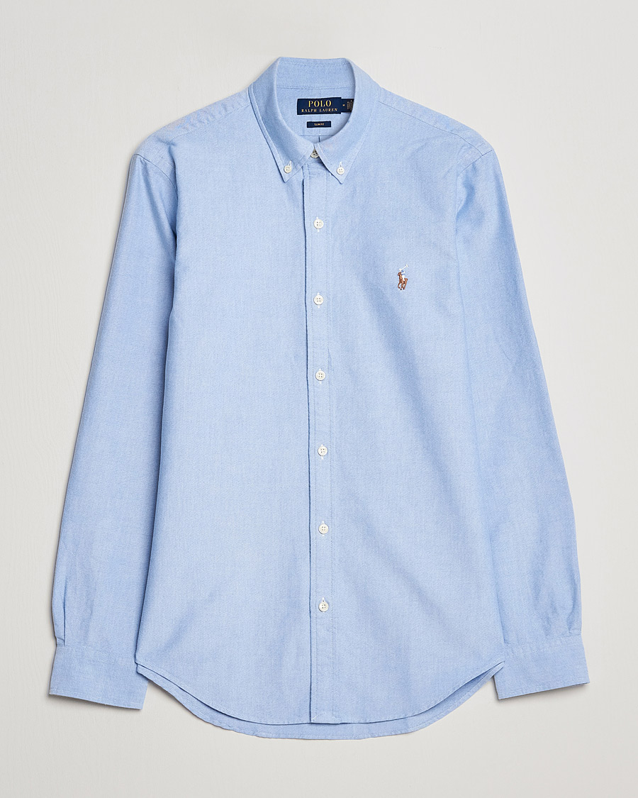 Homme | Chemises | Polo Ralph Lauren | Slim Fit Shirt Oxford Blue