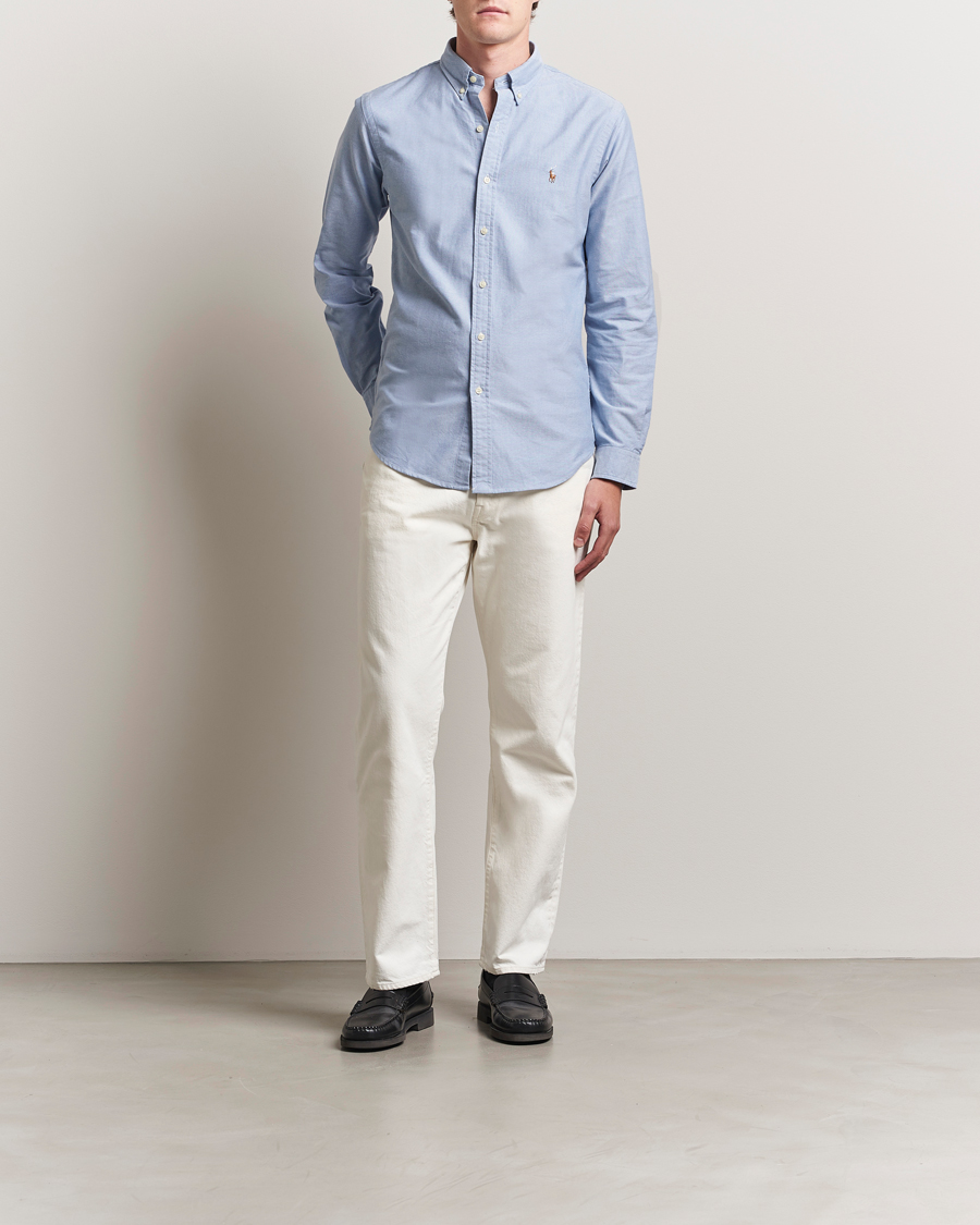 Homme | Chemises | Polo Ralph Lauren | Slim Fit Shirt Oxford Blue
