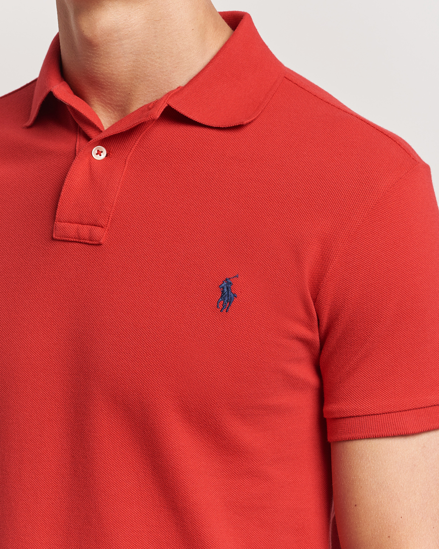 Homme | Polos | Polo Ralph Lauren | Slim Fit Polo Red
