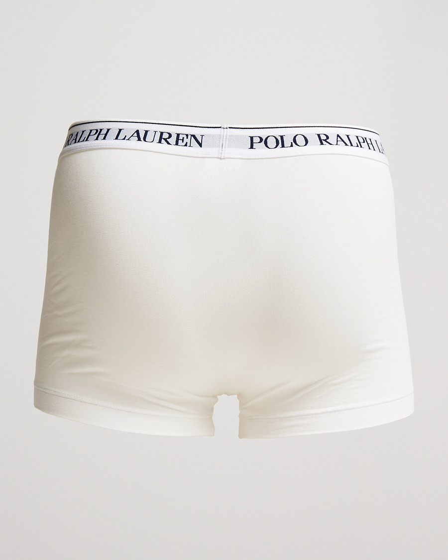 Homme | Maillot De Bains | Polo Ralph Lauren | 3-Pack Trunk White