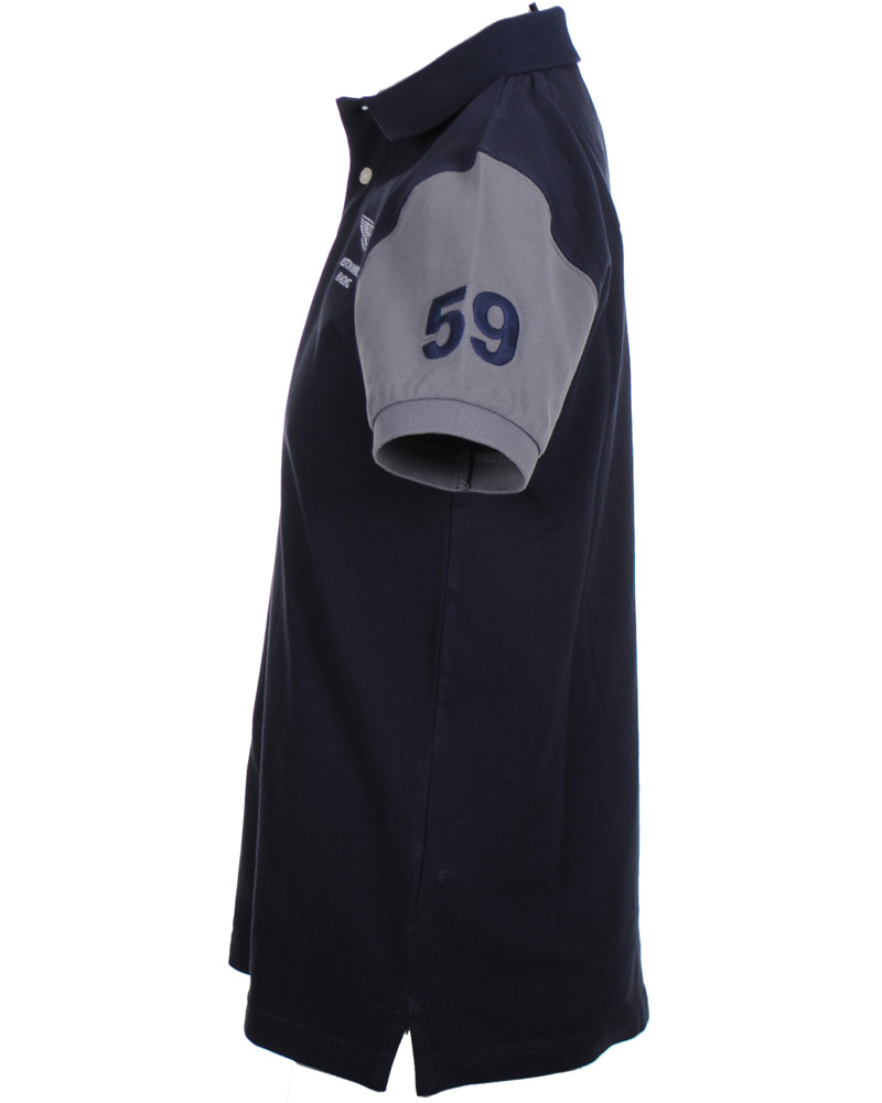 Homme | Polos | Hackett | Aston Martin Racing Polo Piké Navy