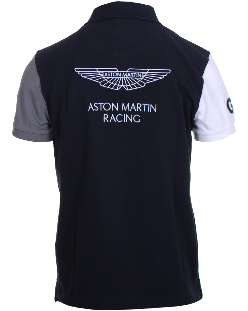 Homme | Polos | Hackett | Aston Martin Racing Polo Piké Navy