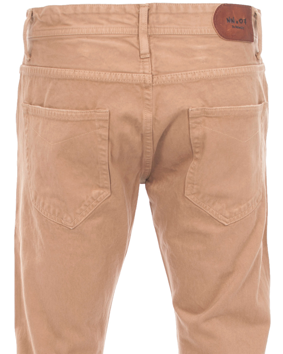 Homme | Pantalons | NN07 | James 1532 Selvage 5-Pocket Brown