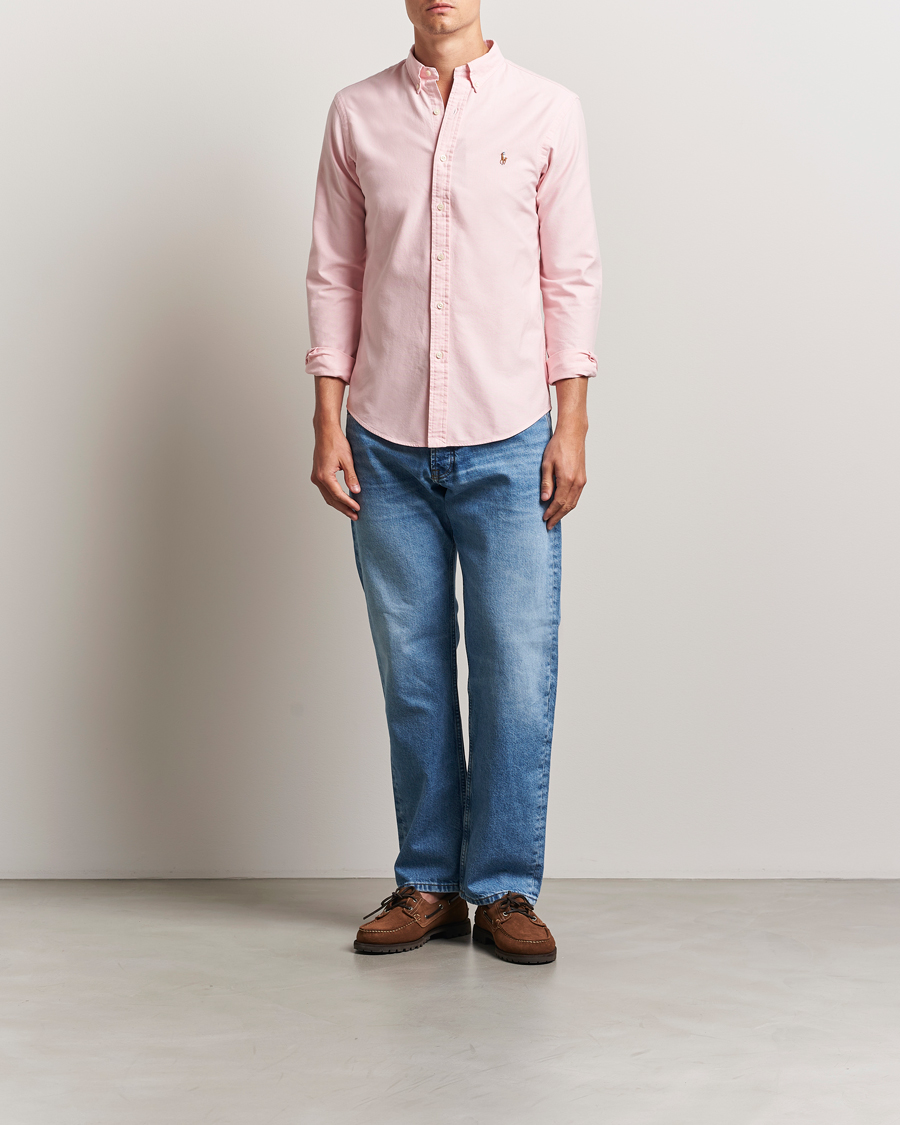 Homme | Chemises | Polo Ralph Lauren | Slim Fit Shirt Oxford Pink