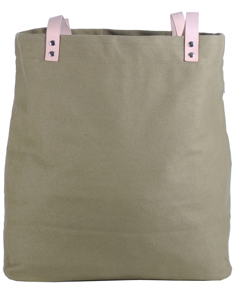 Homme | Sandqvist Gudrun Tygkasse Canvas Grön | Sandqvist | Gudrun Tygkasse Canvas Grön