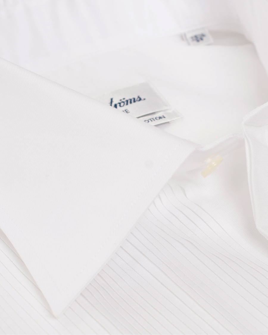 Homme | Chemises | Stenströms | Slimline Tuxedo Shirt White 43 - XL