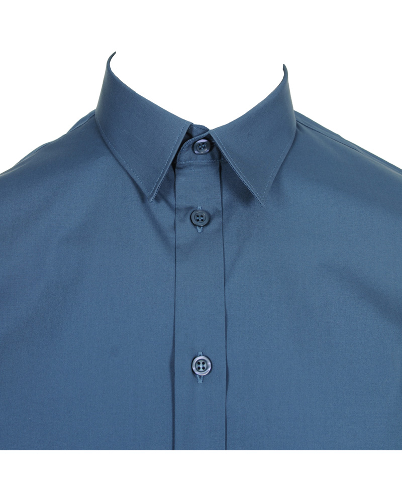 Homme | Chemises | Filippa K | Paul Stretch Shirt Petrol