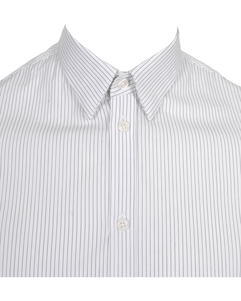 Homme | Chemises | Filippa K | Paul Stretch Shirt White/Navy
