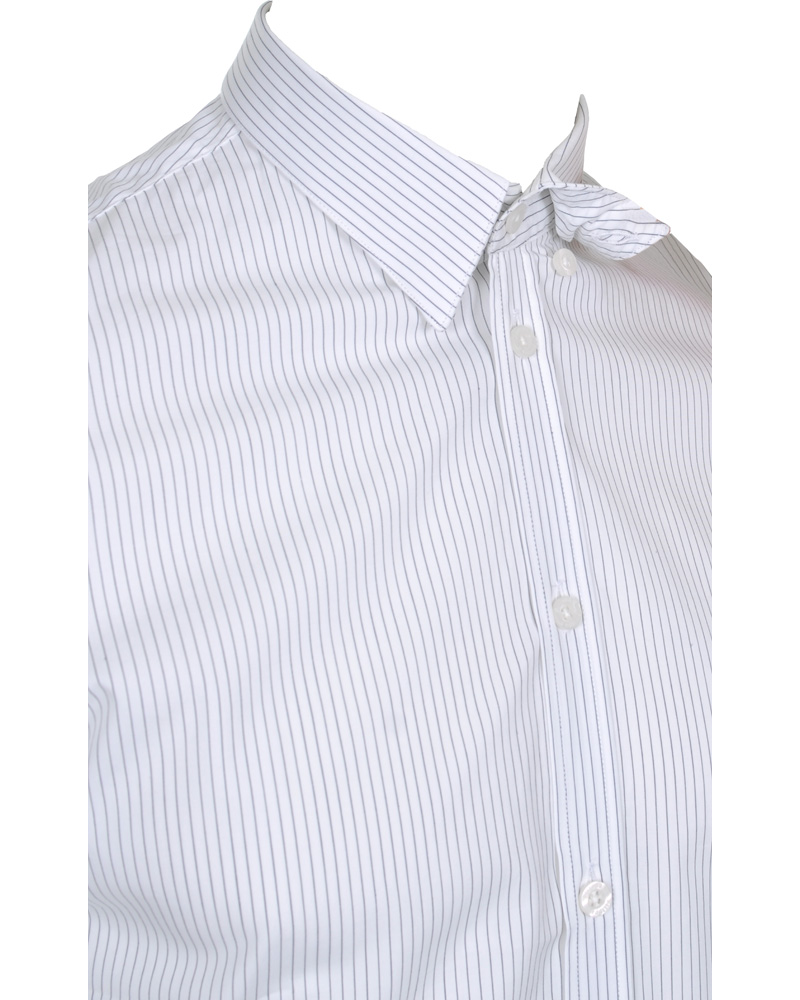 Homme | Chemises | Filippa K | Paul Stretch Shirt White/Navy