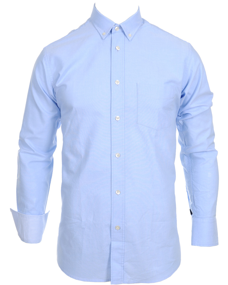 Homme | Chemises | Henri-Lloyd | Henri Lloyd Oxford Fitted Shirt Ice Blue