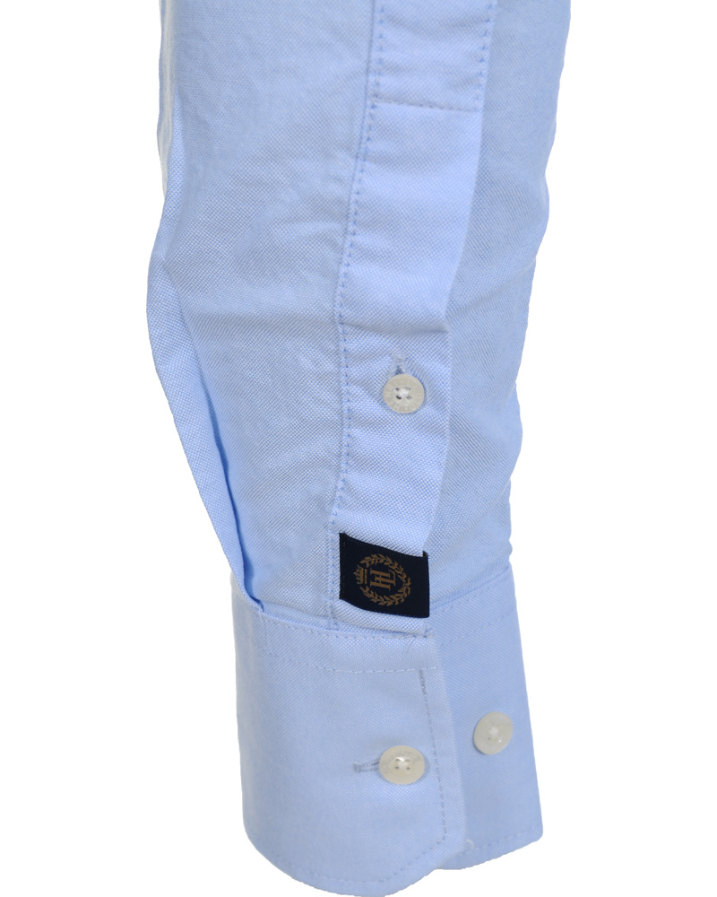 Homme | Chemises | Henri-Lloyd | Henri Lloyd Oxford Fitted Shirt Ice Blue