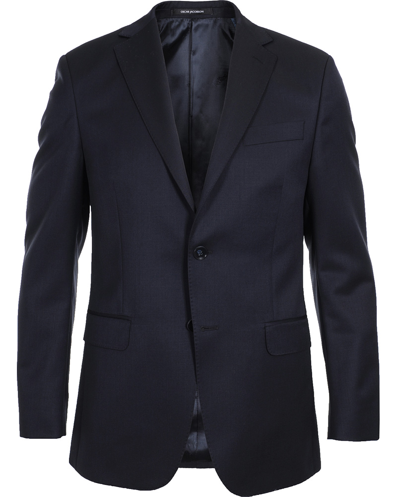 Homme | Blazers | Oscar Jacobson | Fuego Kavaj 100% Wool Navy
