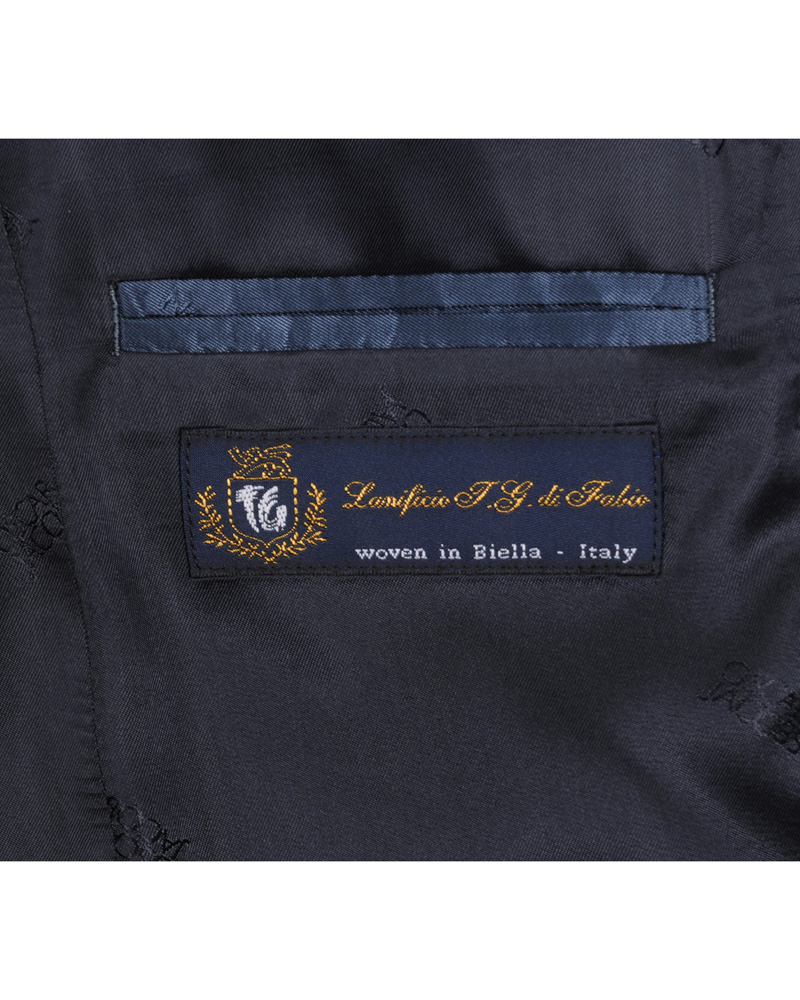 Homme | Blazers | Oscar Jacobson | Fuego Kavaj 100% Wool Navy