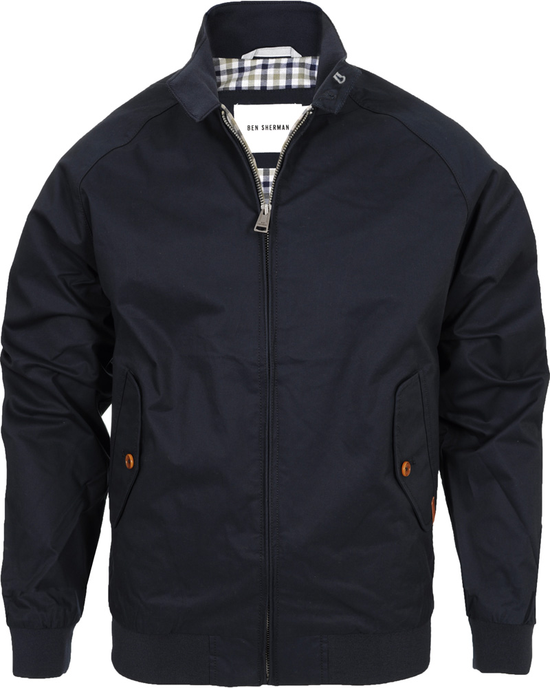 Homme | Manteaux Et Vestes | Ben Sherman | Harrington Jacket Navy