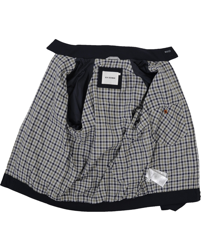 Homme | Manteaux Et Vestes | Ben Sherman | Harrington Jacket Navy