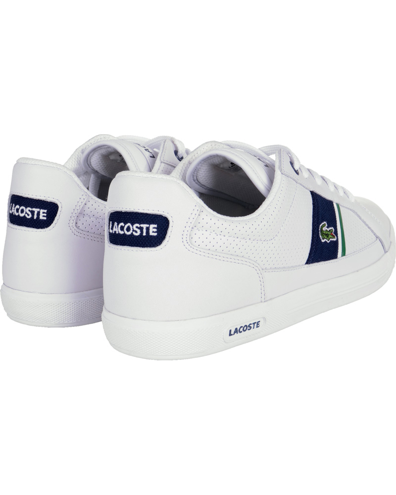 Homme | Lacoste Europa Cre Sneaker White Dark Blue | Lacoste | Europa Cre Sneaker White Dark Blue