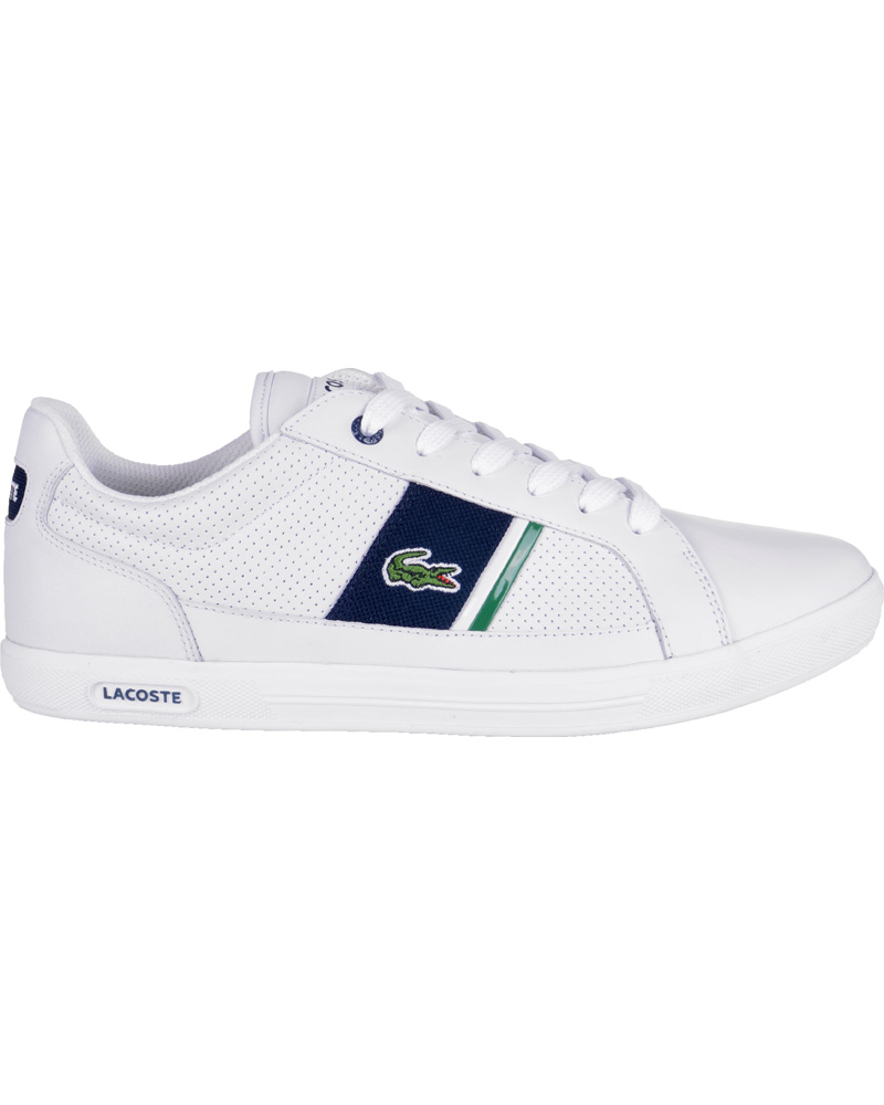 Homme | Lacoste Europa Cre Sneaker White Dark Blue | Lacoste | Europa Cre Sneaker White Dark Blue