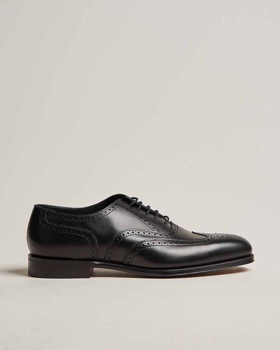 Homme | Richelieus | Loake 1880 | Buckingham Brogue Black Calf
