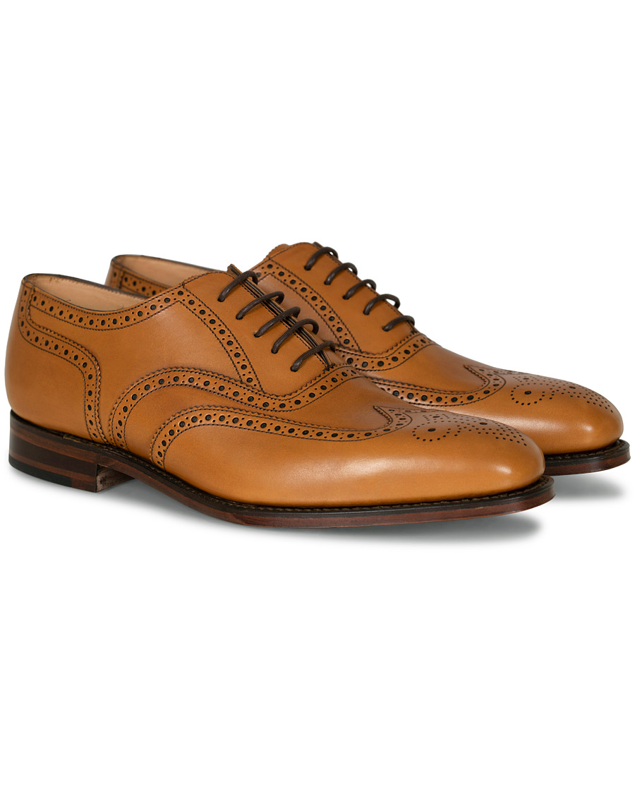 Homme | Loake 1880 Buckingham Brogue Tan Burnished Calf | Loake 1880 | Buckingham Brogue Tan Burnished Calf