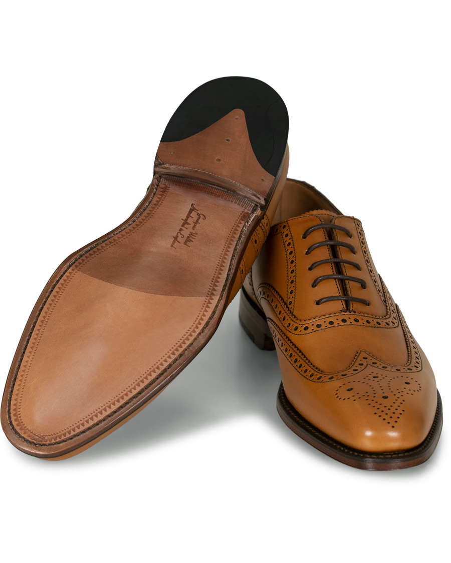 Homme | Loake 1880 Buckingham Brogue Tan Burnished Calf | Loake 1880 | Buckingham Brogue Tan Burnished Calf