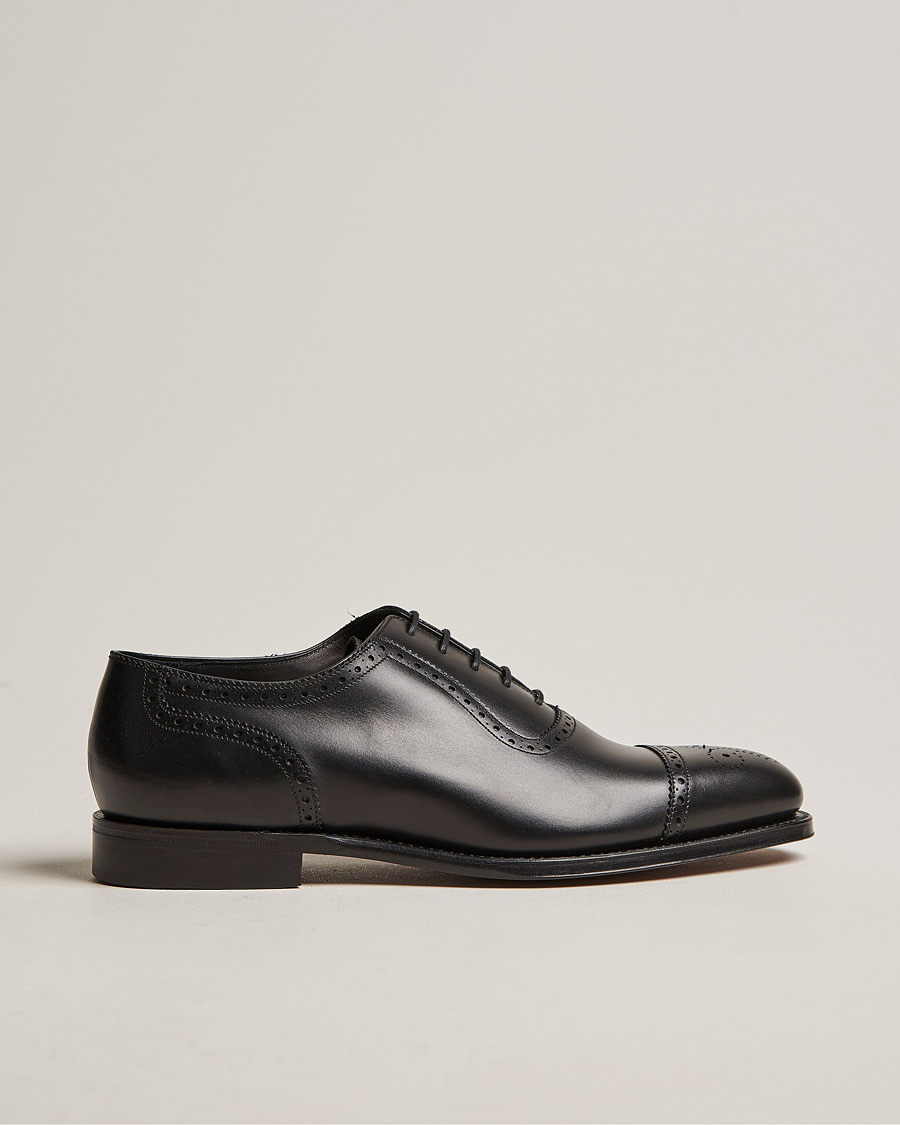 Homme | Loake 1880 Strand Brogue Black Calf | Loake 1880 | Strand Brogue Black Calf