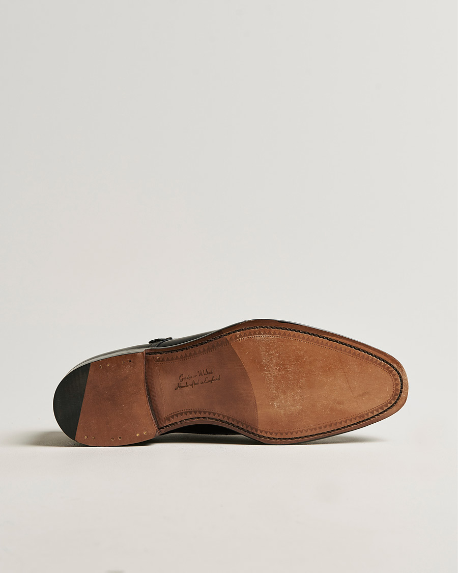 Homme | Chaussures À Boucles | Loake 1880 | Cannon Monkstrap Black Calf