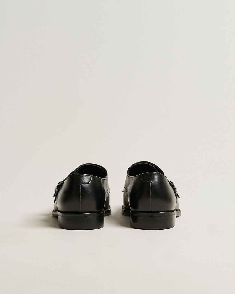 Homme | Chaussures À Boucles | Loake 1880 | Cannon Monkstrap Black Calf