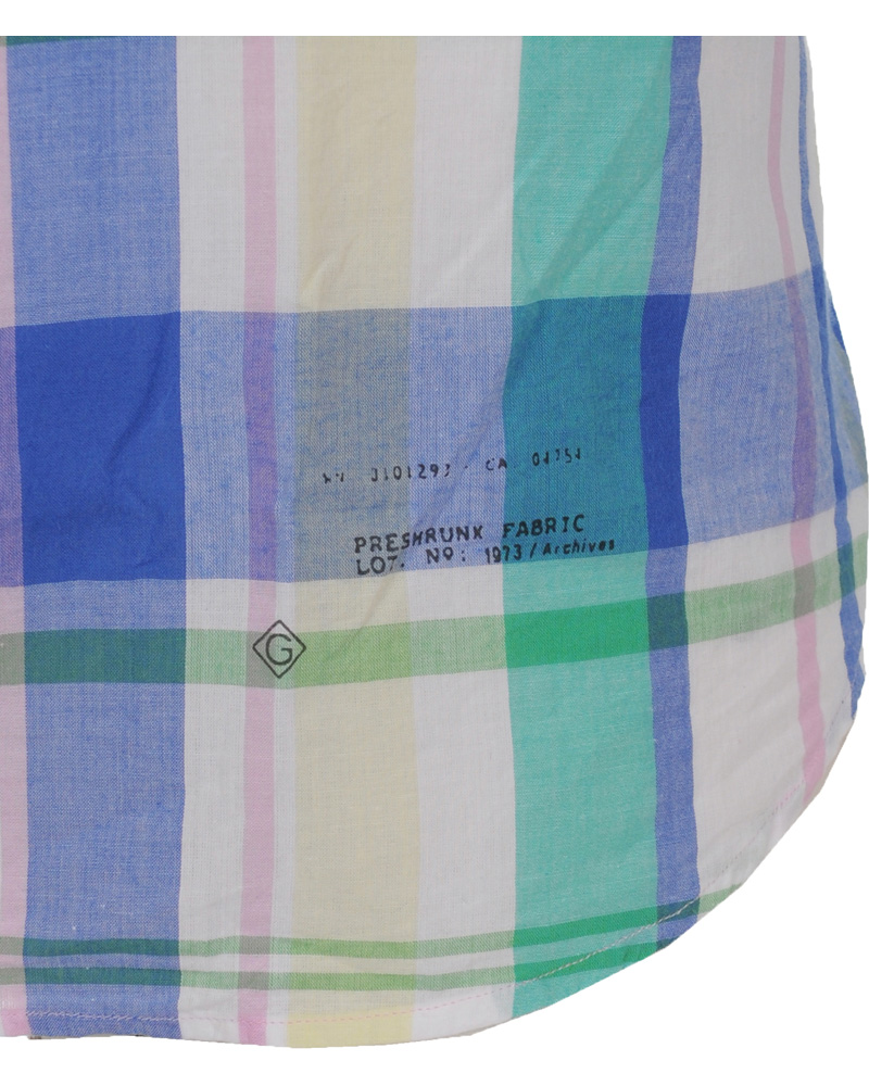 Homme | Chemises | GANT Rugger | Handloom Madras Shirt Bluebell