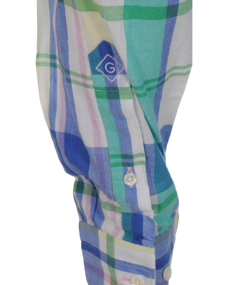 Homme | Chemises | GANT Rugger | Handloom Madras Shirt Bluebell